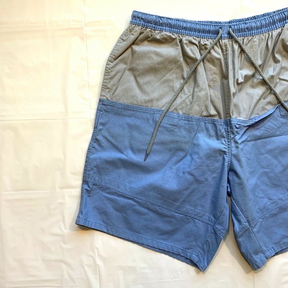 Van Heusen Board Shorts Swim Trunks Mens L (38-40) Lined Color Block Surf Beach - Picture 4 of 12